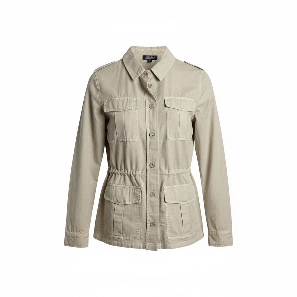 Buffalo David Bitton Chore Jacket Size Medium Tan